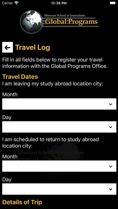 TravelSafe - Global Programs Screenshots