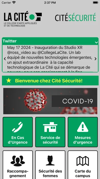Captures d'écran de Cité Sécurité