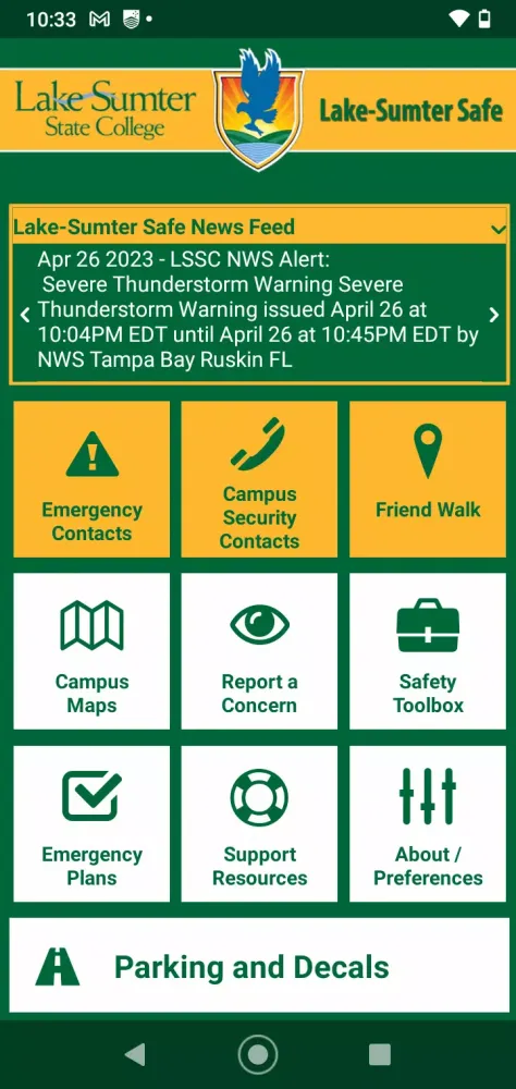 Lake-Sumter Safe Screenshots