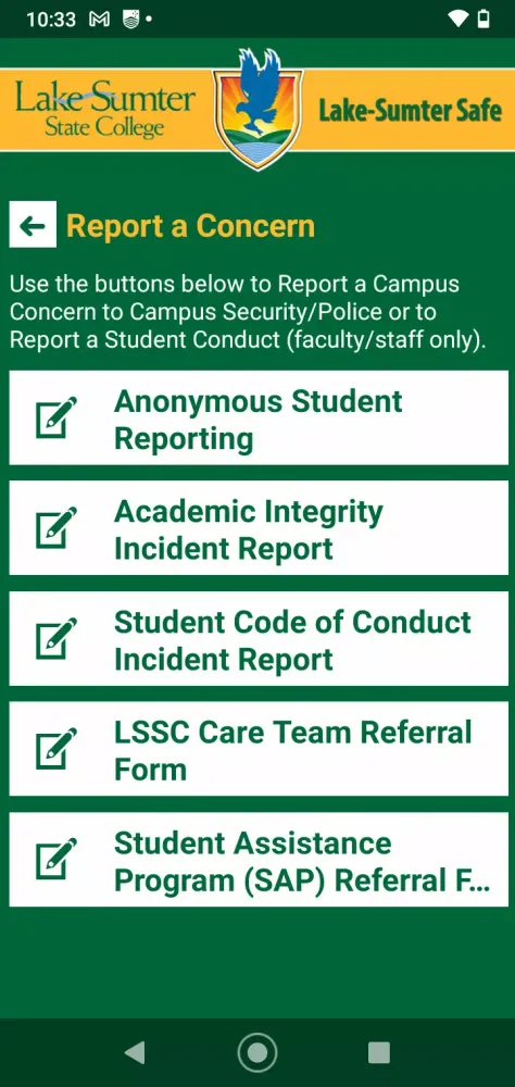 Lake-Sumter Safe Screenshots