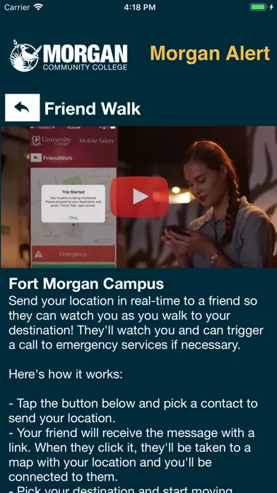 Morgan Alert Screenshots