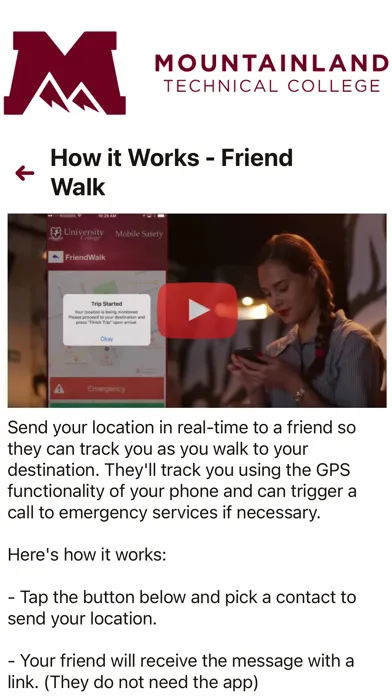 MTECH - Safety App Ekran Görüntüleri