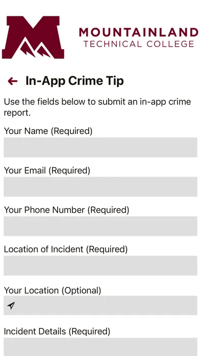 MTECH - Safety App Ekran Görüntüleri