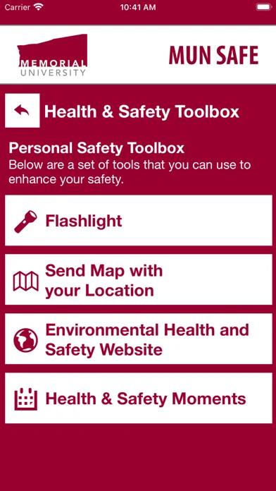 MUN Safe应用截图