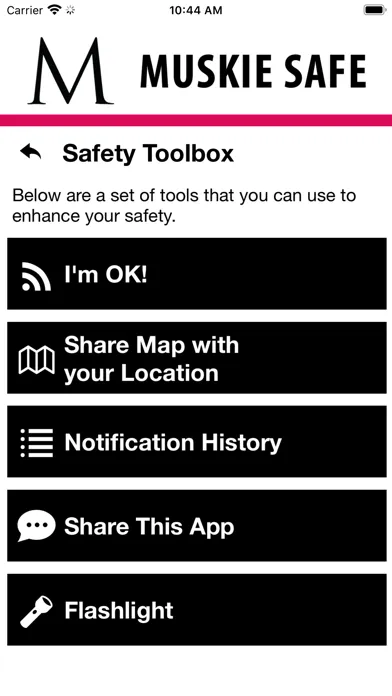 Скриншоты Muskie Safe