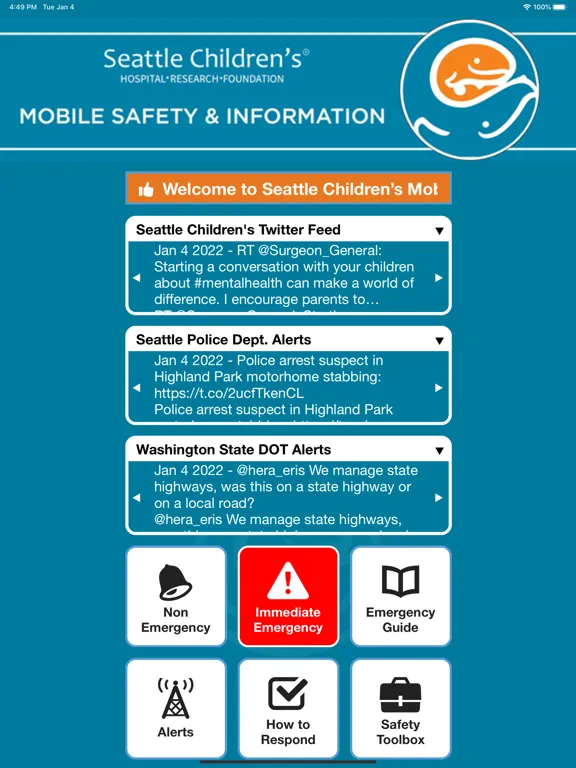 Tangkapan skrin SAFE SC iPad 