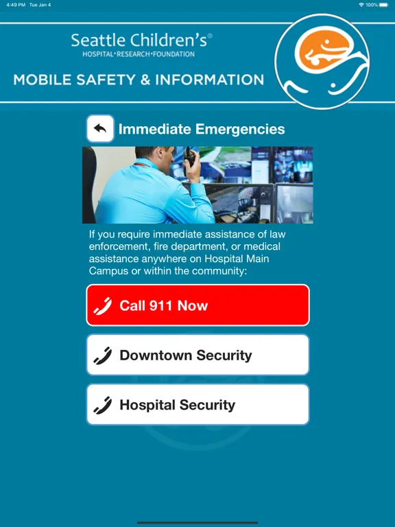 Tangkapan skrin SAFE SC iPad 