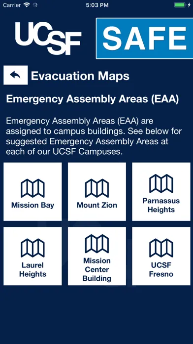UCSF Safe Screenshots