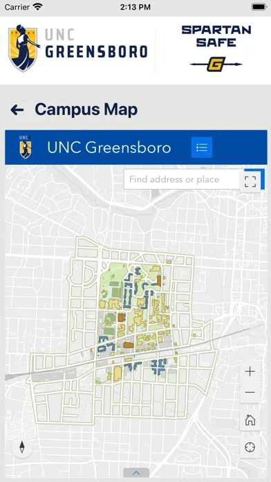 SPARTAN SAFE - UNCG Screenshots