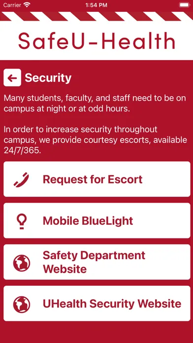 SafeU-Health Screenshots