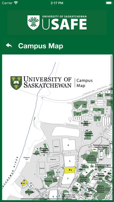uSafe - Uni of Saskatchewan 스크린샷