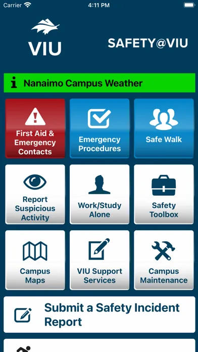Ảnh chụp màn hình của VIU Safety