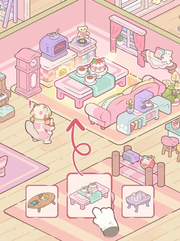 Cats Mansion - Cute Cat Games iPad  स्क्रीनशॉट