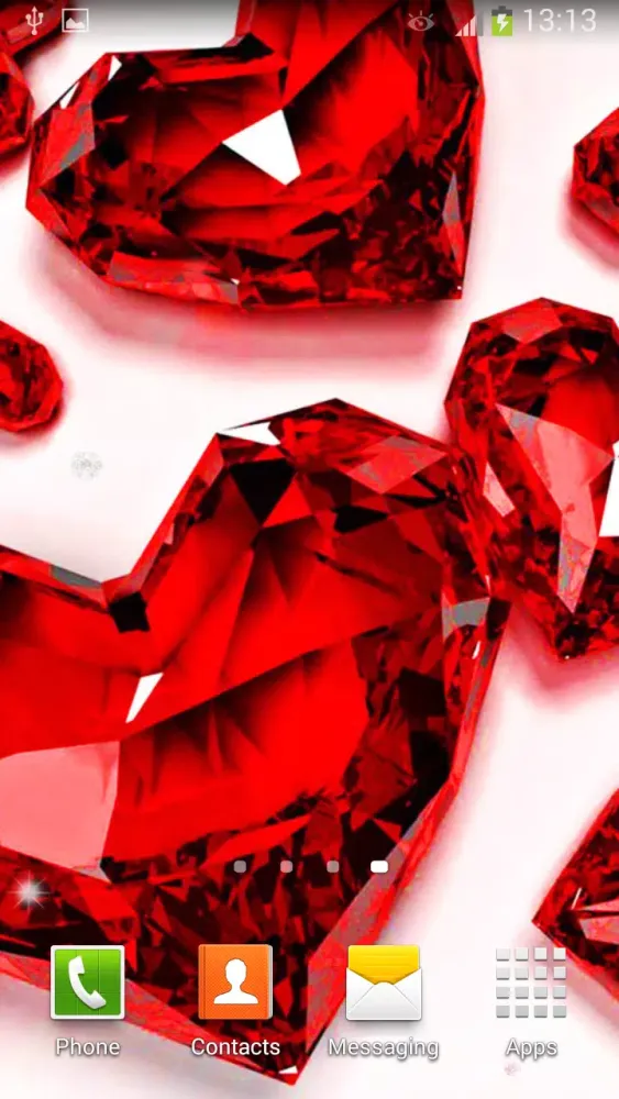 Diamonds Live Wallpaper Screenshots