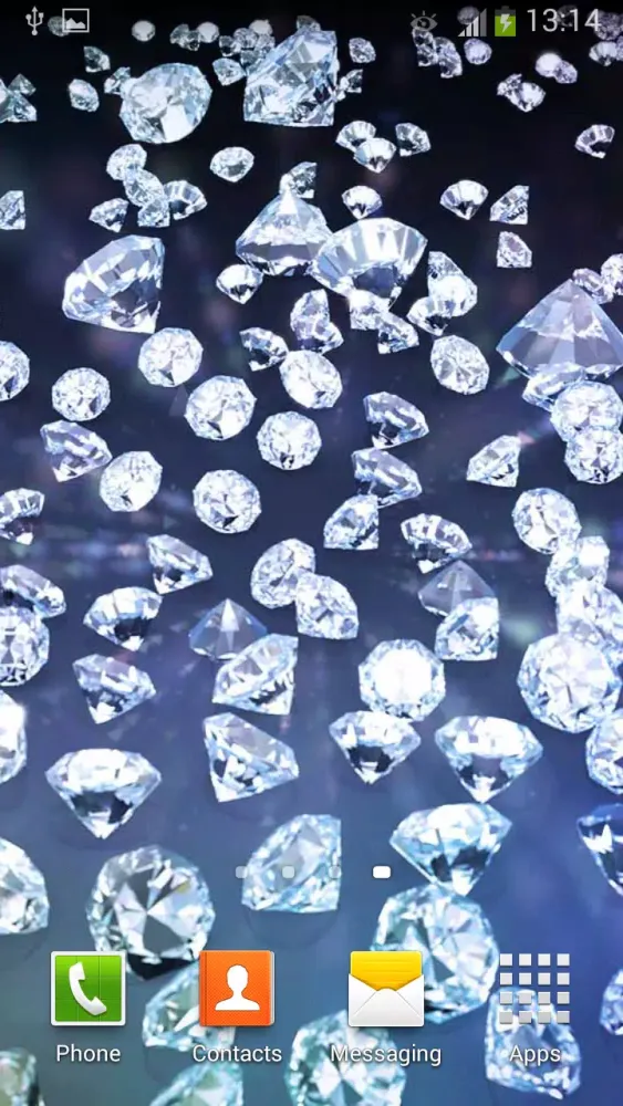 Diamonds Live Wallpaper Screenshots