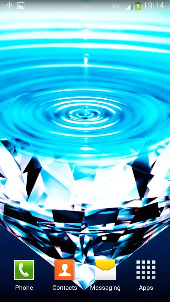 Diamonds Live Wallpaper Screenshots