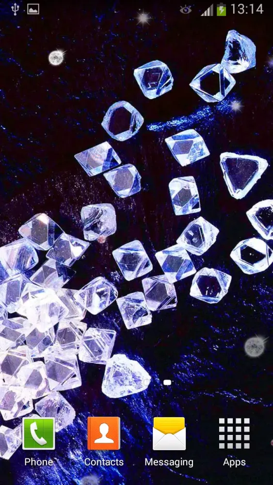Diamonds Live Wallpaper Screenshots