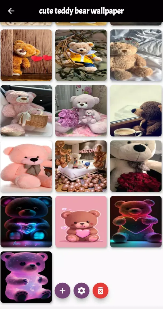 cute teddy bear wallpaper Screenshots
