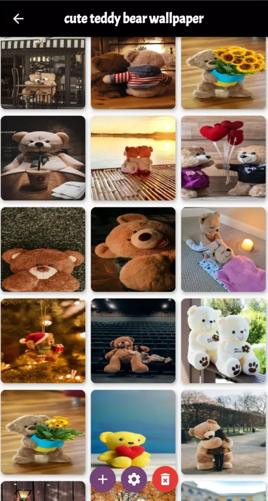 cute teddy bear wallpaper Screenshots