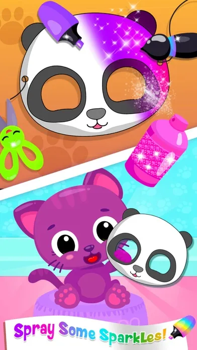 Cute & Tiny DIY Mask Party 스크린샷