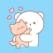 Oh My Cute Bear Stickers DAGOM