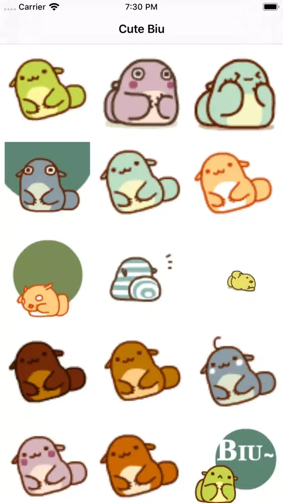 Captures d'écran de Cute Biu