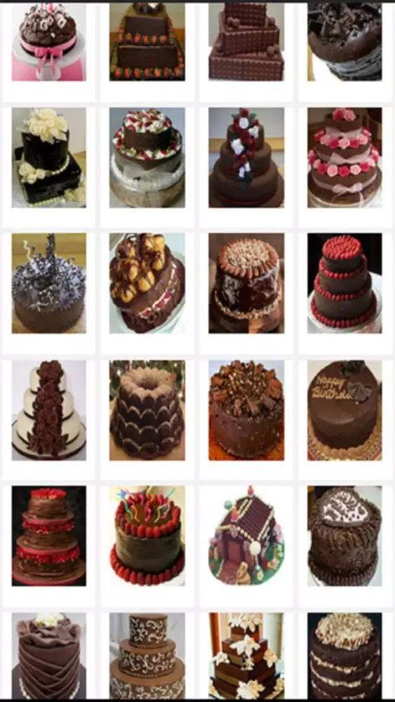 Tangkapan skrin Cake Designs for All Ocassions