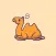 Cute camel painting