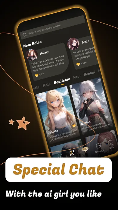 Cute friend-Immersive Chat スクリーンショット