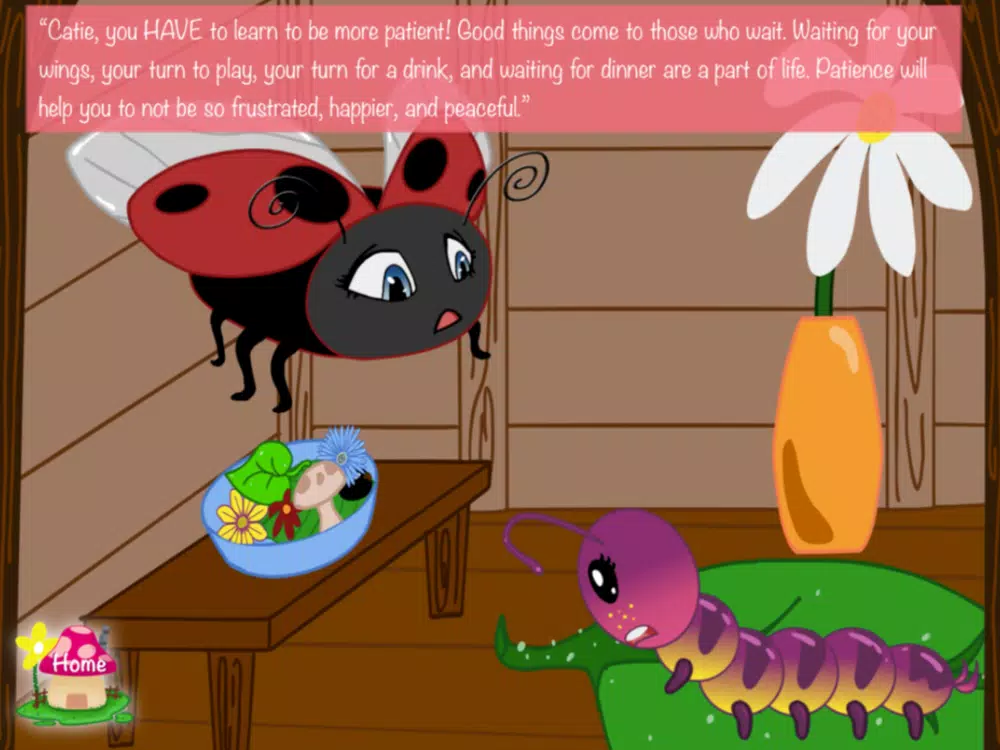 ภาพหน้าจอของ Lulu & the Crazy Caterpillar iPad 