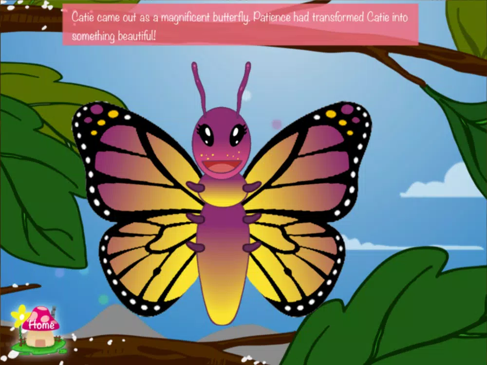 ภาพหน้าจอของ Lulu & the Crazy Caterpillar iPad 