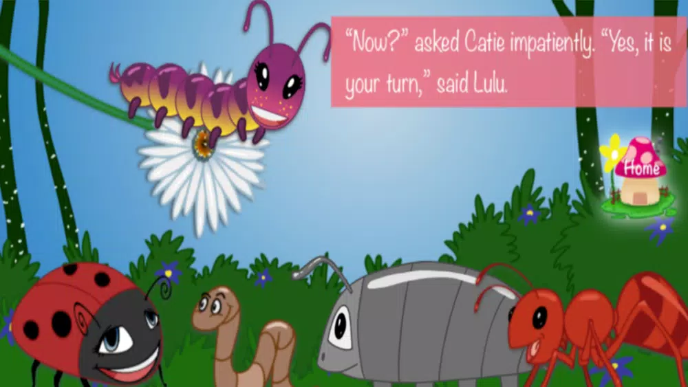 ภาพหน้าจอของ Lulu & the Crazy Caterpillar