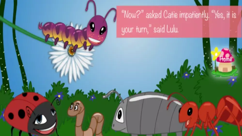Lulu & the Crazy Caterpillar应用截图