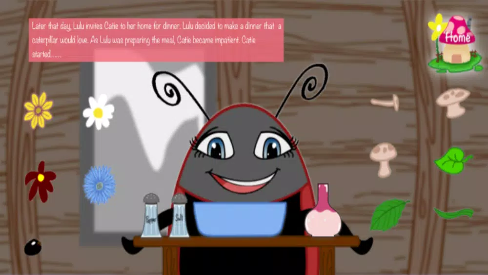 ภาพหน้าจอของ Lulu & the Crazy Caterpillar