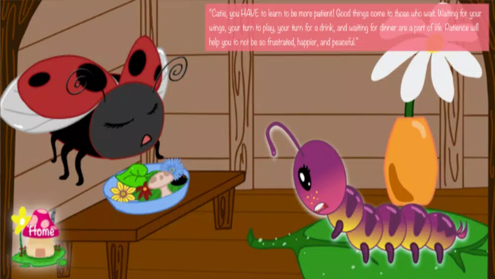 ภาพหน้าจอของ Lulu & the Crazy Caterpillar