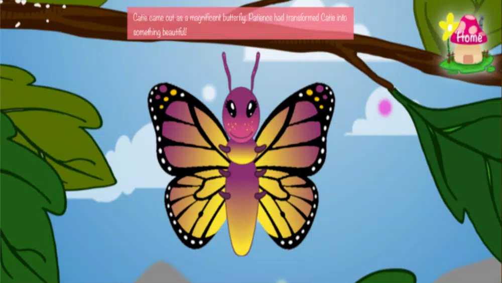 ภาพหน้าจอของ Lulu & the Crazy Caterpillar