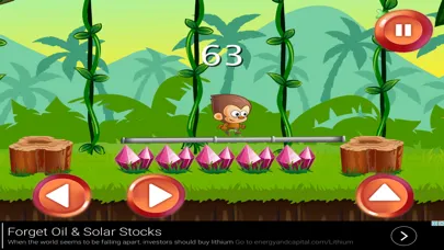 Screenshot di Cute Monkey Jumping
