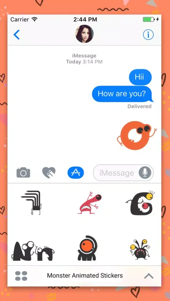 Cute Monster Animated Stickers Screenshots