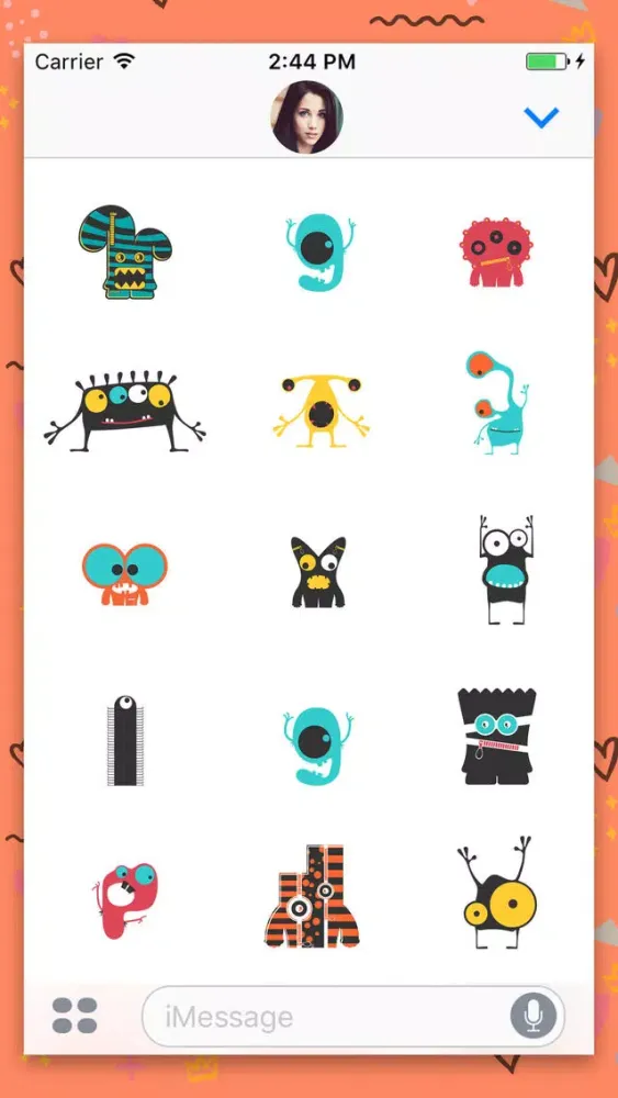 Cute Monster Animated Stickers Screenshots