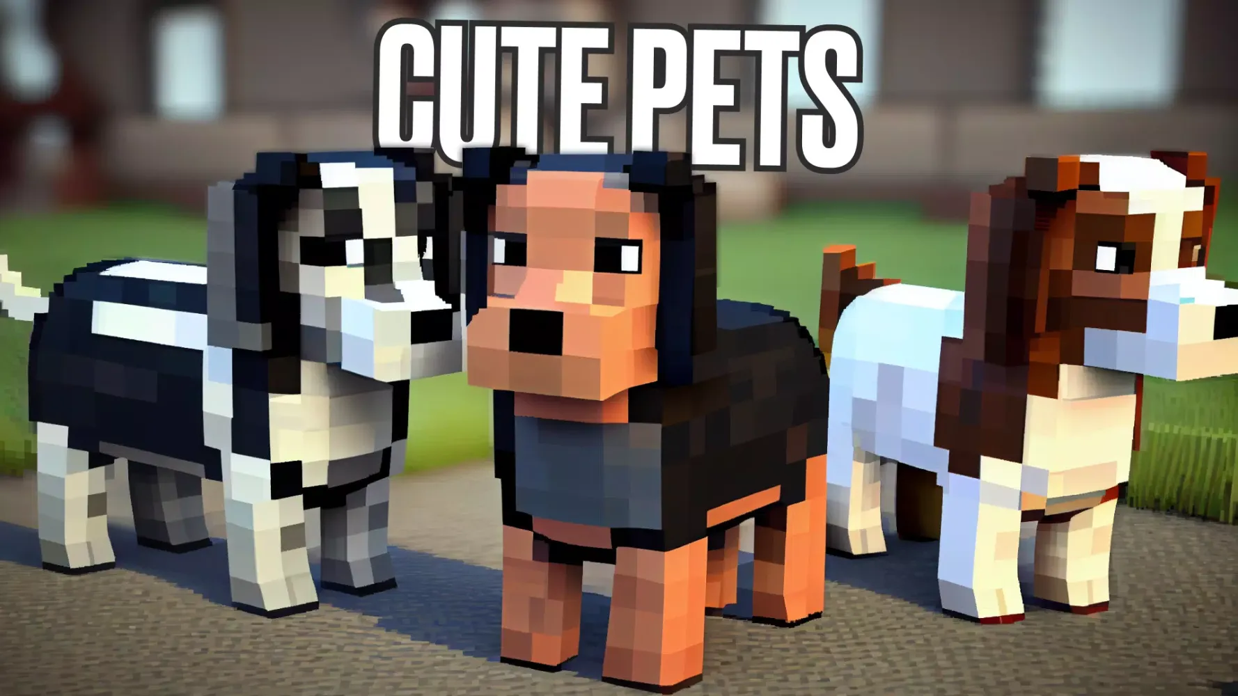 Capturas de tela do Dog Mod in Minecraft Cute Pets