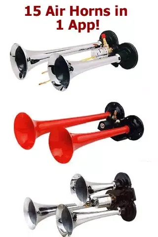 ภาพหน้าจอของ 15 Air Horns in 1