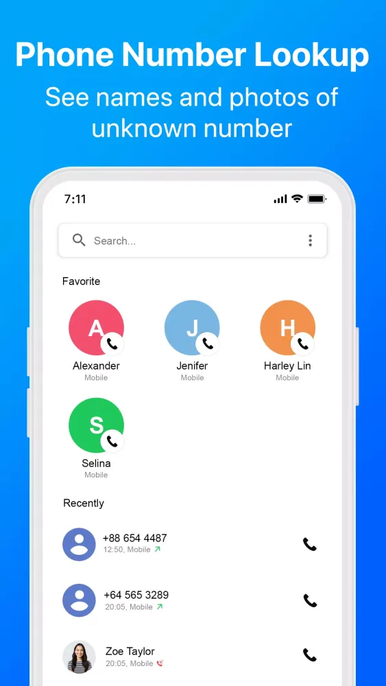 Screenshot di Caller ID: Phone Dialer, Block