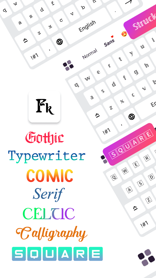 Fonts Keyboard-screenshot-1