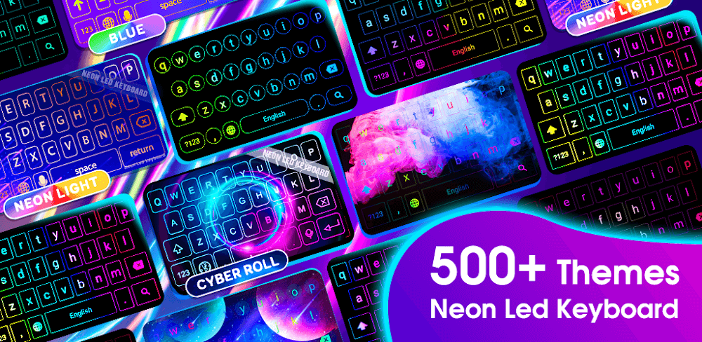 Neon LED Keyboard