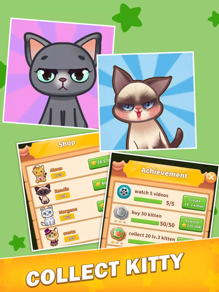 Capturas de pantalla de Cuite Land: Merge Town iPad 