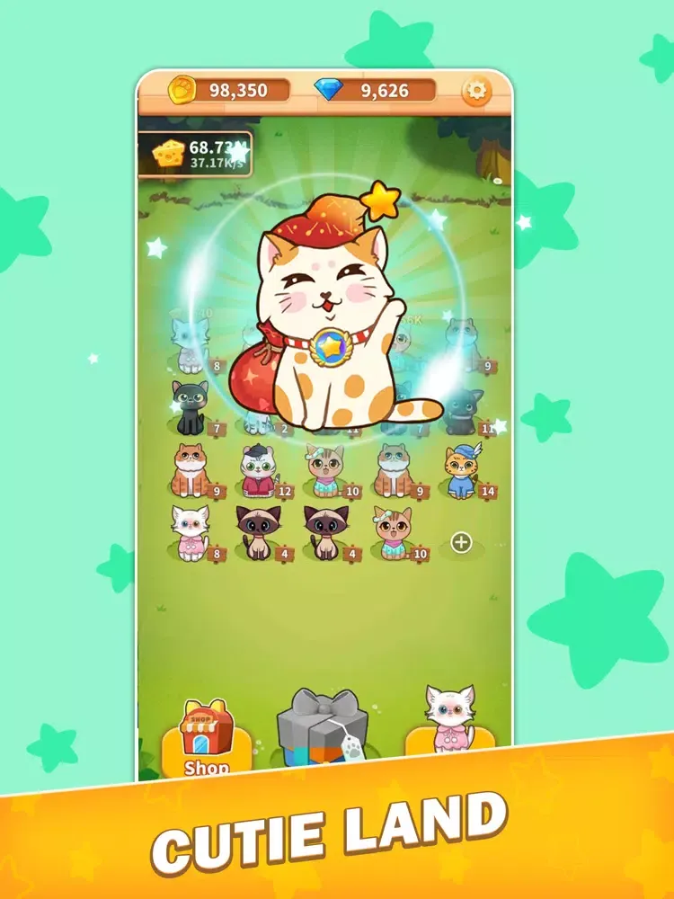 Capturas de pantalla de Cuite Land: Merge Town iPad 