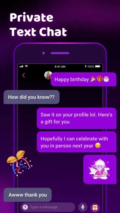 Cuty - post, share, chat Screenshots