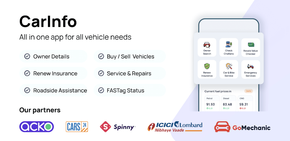 CarInfo - RTO Vehicle Information