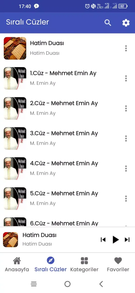 Kuranı Kerim Cüz Dinle - Hatim Screenshots