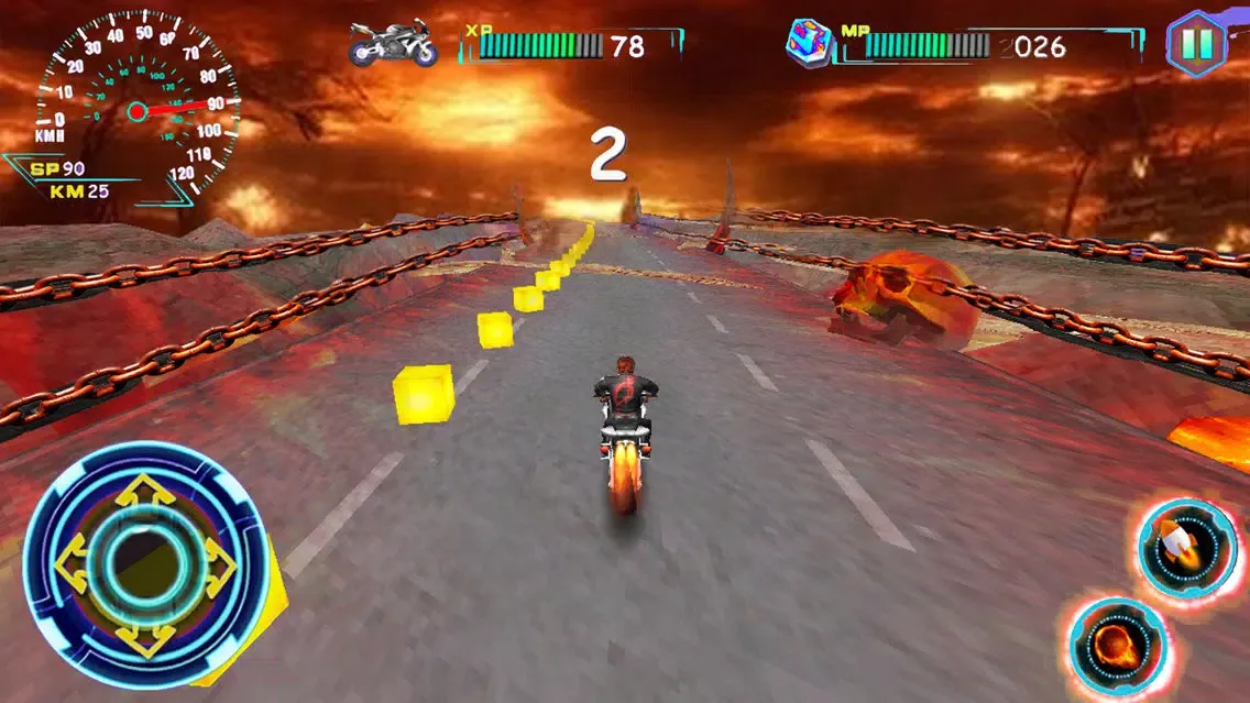 Captures d'écran de NBMoto - Passionate Racing